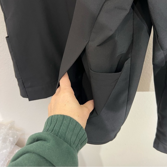 BYLT men’s district jacket black stretch classic size XL snap button up - Picture 11 of 16